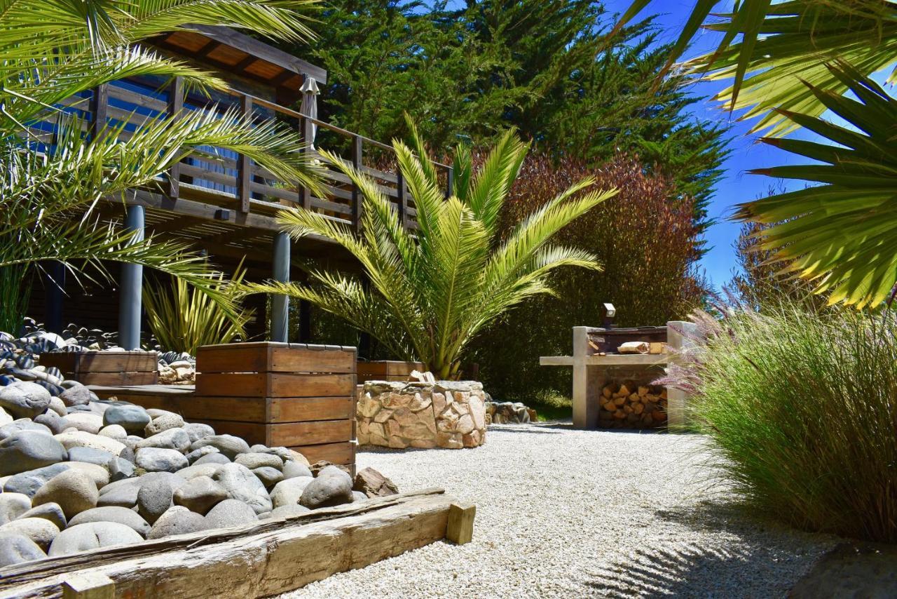 ---- Escapada De Lujo Para Dos ---- Casa Boutique Privada - Vistas Al Oceano - Parrilla Y Fogon En Quincho Privado - Insumos Desayuno - Tu Estadia Incluye Gratis 1 Sesion De Hidromasaje & Cromoterapia Bajo Las Estrellas En Jacuzzi Privado (Adults Onl Pichilemu Esterno foto